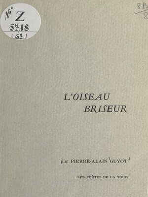 cover image of L'oiseau briseur